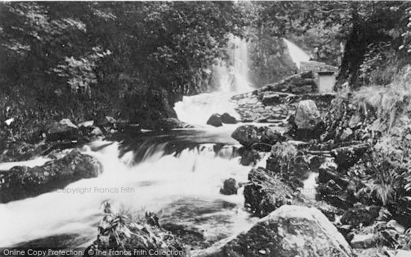 Photo of Llanberis, The Waterfalls c.1935