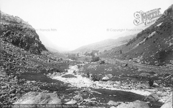 Photo of Llanberis, View In The Pass 1896
