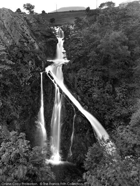 Photo of Llanberis, Waterfall 1930