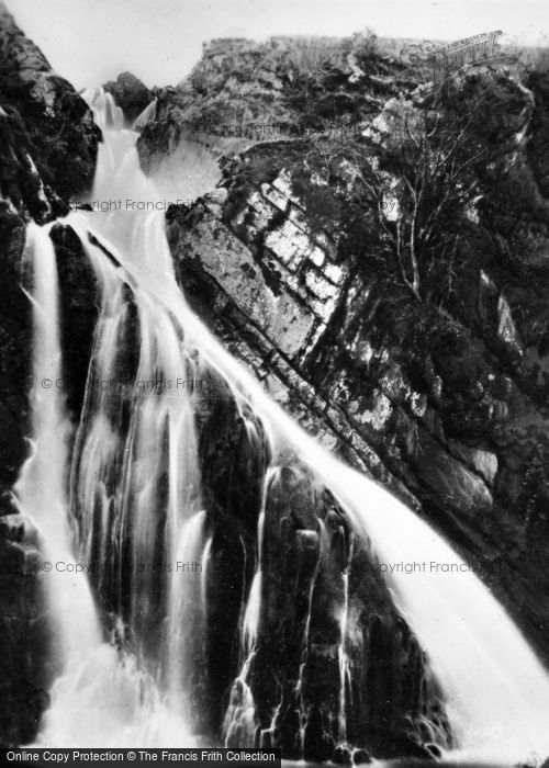 Photo of Llanberis, Waterfall c.1910