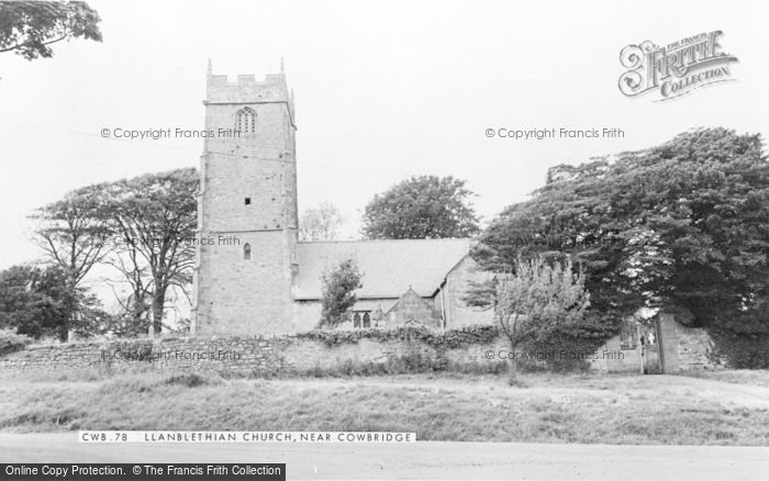 Photo of Llanblethian, St John The Baptist's Church c.1965