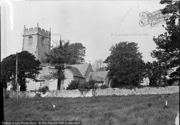Photo of Llanblethian, The Church 1949