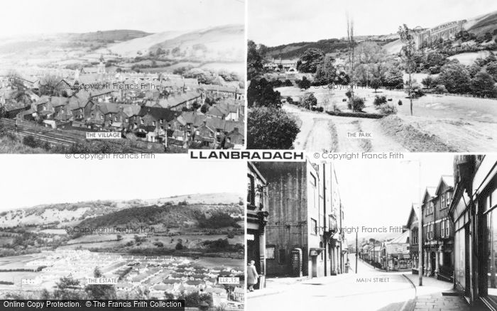 Photo of Llanbradach, Composite c.1960