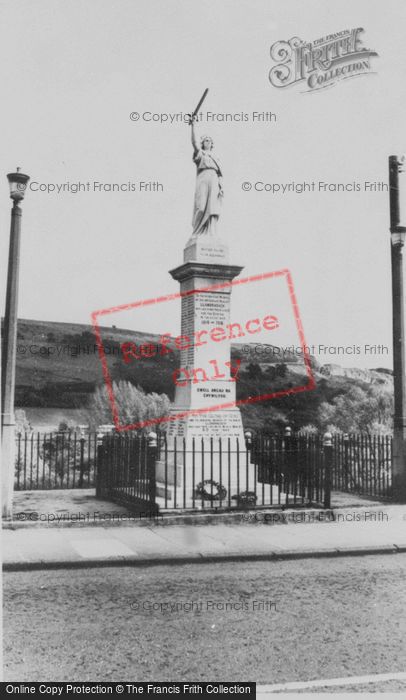 Photo of Llanbradach, The Cenotaph c.1955