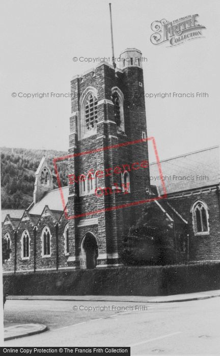 Photo of Llanbradach, The Church c.1955