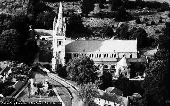 Photo of Llandaff, Aerial View Of Cathedral c.1955