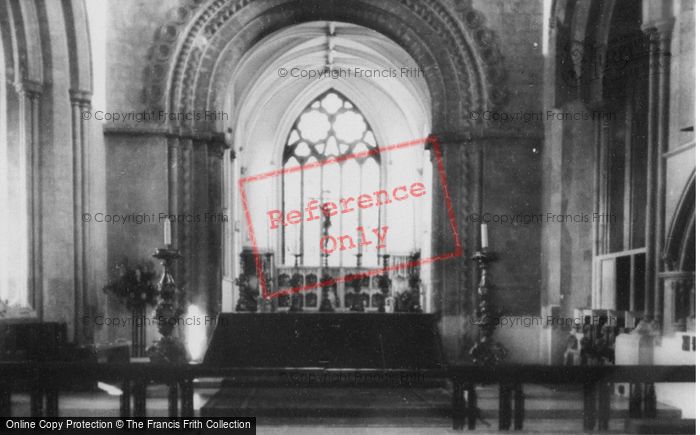 Photo of Llandaff, Cathedral Altar c.1965