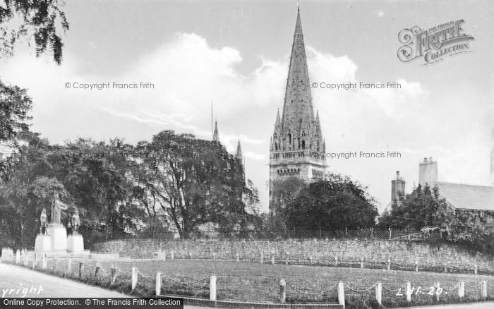 Photo of Llandaff, Cathedral And Memorial c.1933