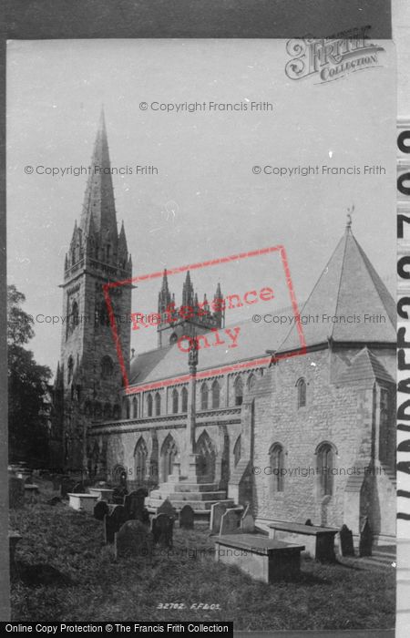 Photo of Llandaff, Cathedral, Baptistry From South East 1893
