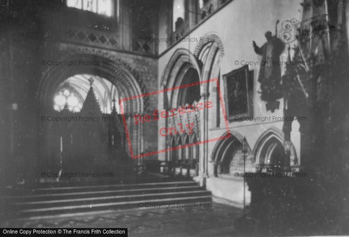 Photo of Llandaff, Cathedral Interior 1925