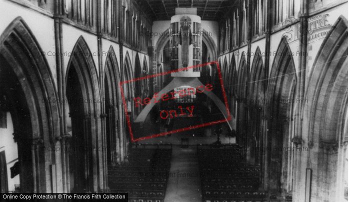 Photo of Llandaff, Cathedral Interior c.1960