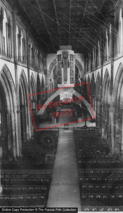 Photo of Llandaff, Cathedral Interior c.1965