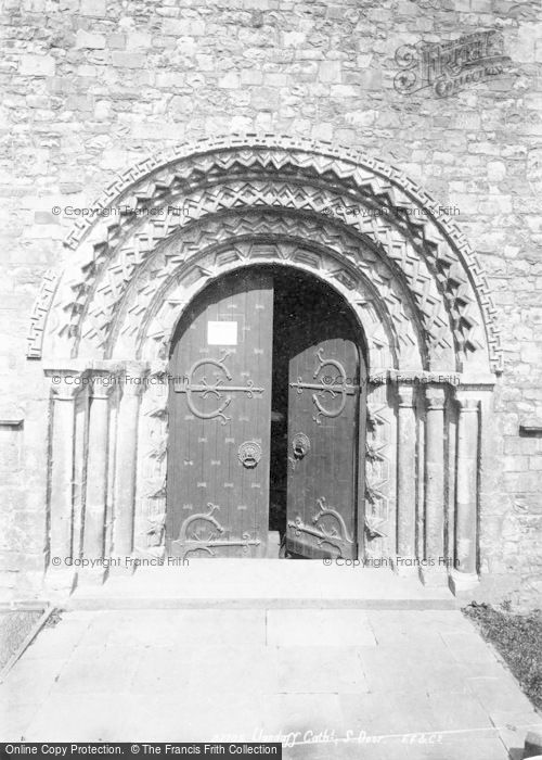 Photo of Llandaff, Cathedral, South Door 1893