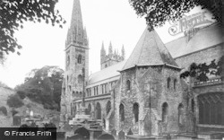 Cathedral, South Side c.1933, Llandaff