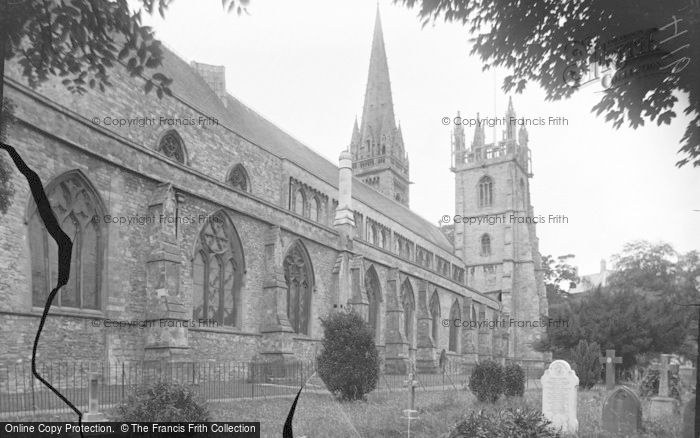 Photo of Llandaff, Cathedral, View From The North East c.1933