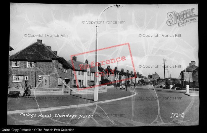 Photo of Llandaff North, College Road c.1955