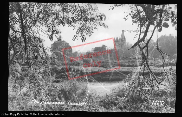 Photo of Llandaff, The Cathedral c.1955
