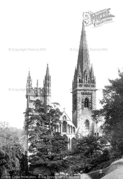 Photo of Llandaff, The Cathedral, The West Front 1893