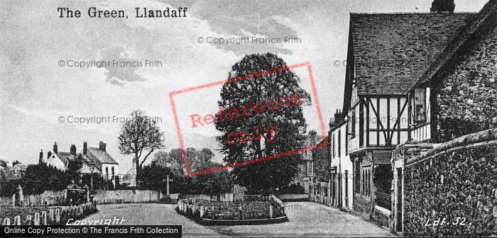 Photo of Llandaff, The Green c.1935