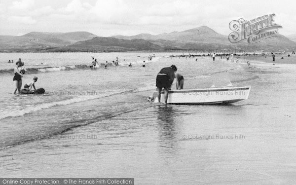 Photo of Llandanwg, In The Surf c.1960