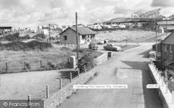 Llandanwg Farm Caravan Site c.1960, Llandanwg