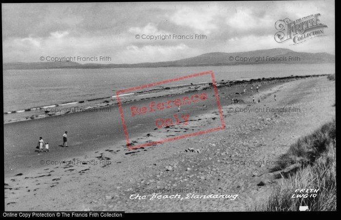 Photo of Llandanwg, The Beach c.1955