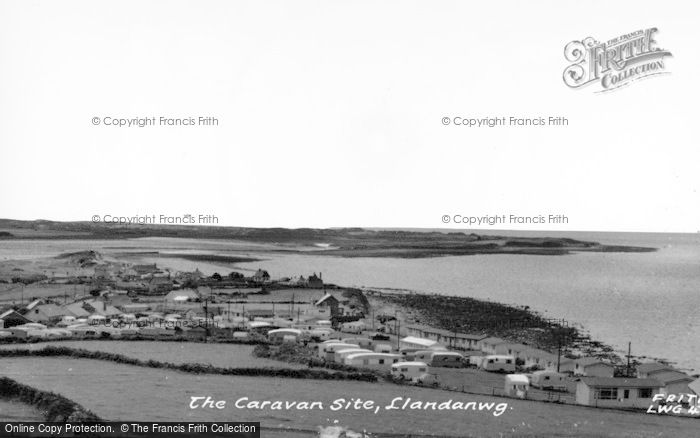 Photo of Llandanwg, The Caravan Site c.1960