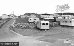 The Caravan Site c.1960, Llandanwg