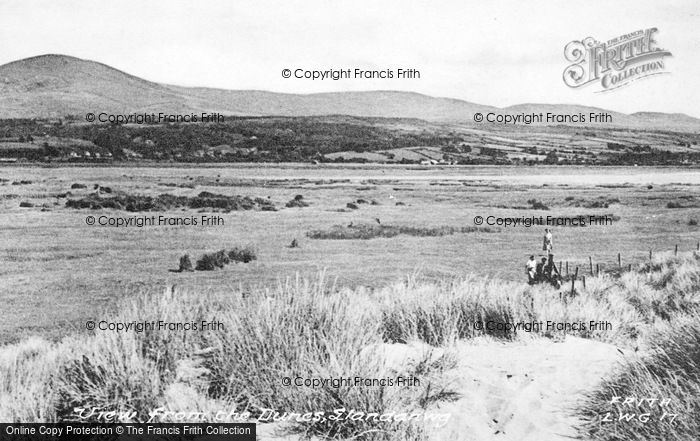 Photo of Llandanwg, View From The Dunes c.1960
