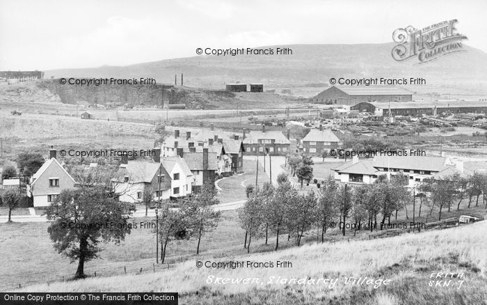 Photo of Llandarcy, Village c.1949