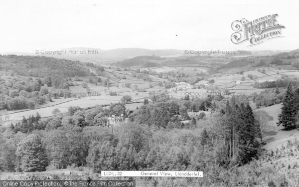 Photo of Llandderfel, General View c.1960