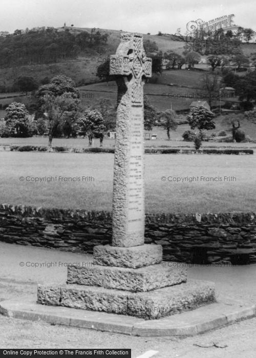 Photo of Llandderfel, War Memorial c.1960