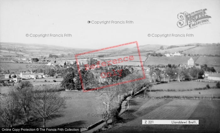 Photo of Llanddewi Brefi, General View c.1960