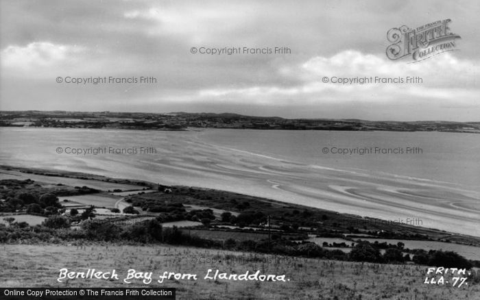 Photo of Llanddona, Benllech Bay c.1960