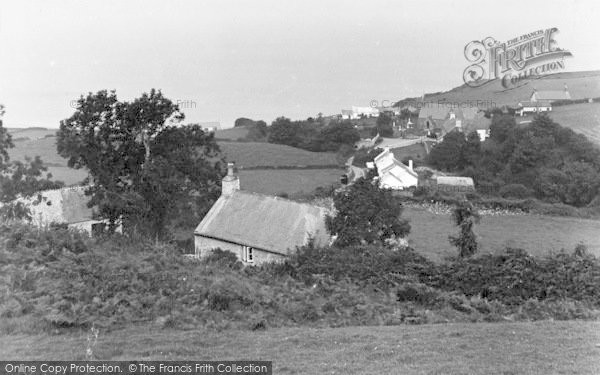 Photo of Llanddona, Church And Lower Village c.1950