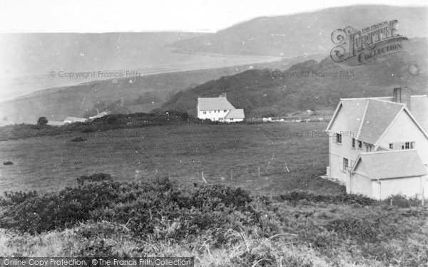 Photo of Llanddona, From The West c.1950