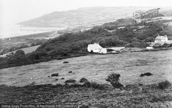 Photo of Llanddona, From Wern c.1955