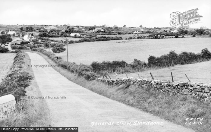 Photo of Llanddona, General View c.1955
