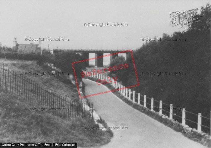 Photo of Llanddulas, Beach Road And Viaduct c.1955
