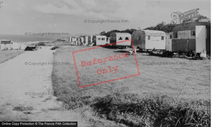 Photo of Llanddulas, Caravan Park c.1960