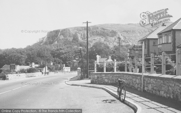 Photo of Llanddulas, Coast Road c.1955