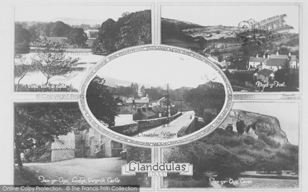 Photo of Llanddulas, Composite c.1930