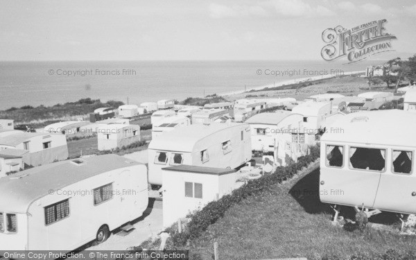 Photo of Llanddulas, Craig Y Mor Caravan Park c.1960