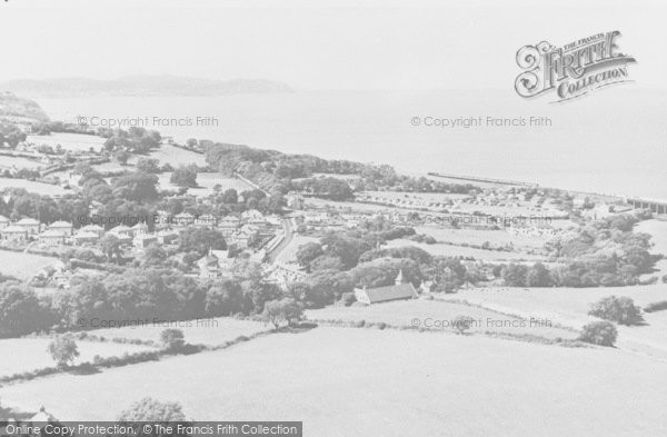 Photo of Llanddulas, From Pen Y Cefn Mountain c.1960