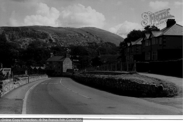Photo of Llanddulas, Main Road c.1955
