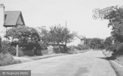 Station Road c.1955, Llanddulas