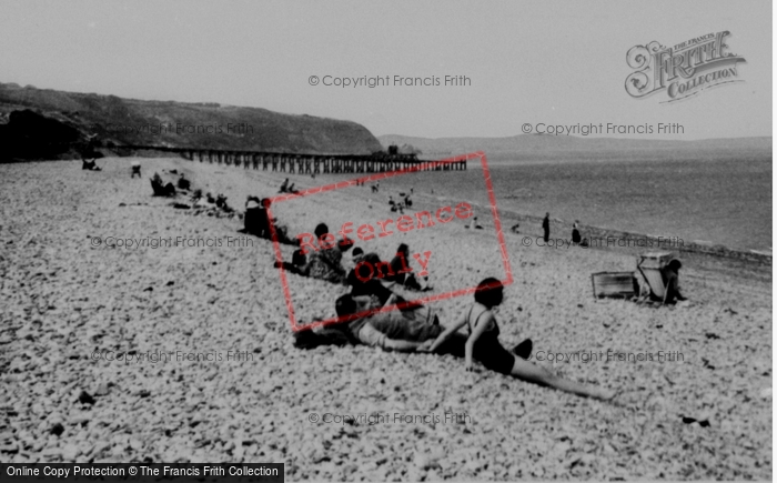 Photo of Llanddulas, The Beach c.1955