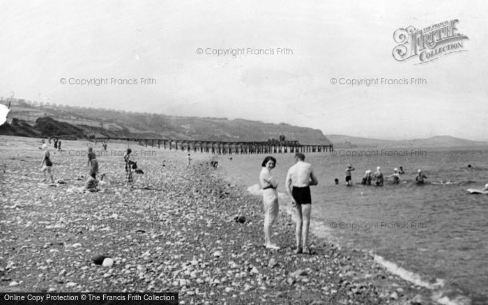 Photo of Llanddulas, The Beach c.1955