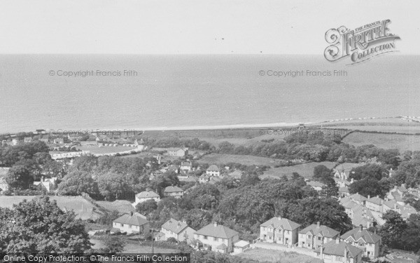 Photo of Llanddulas, View From The Hills c.1955
