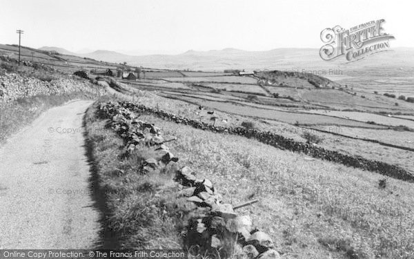 Photo of Llandegwning, View From Rhiw Mountain c.1960